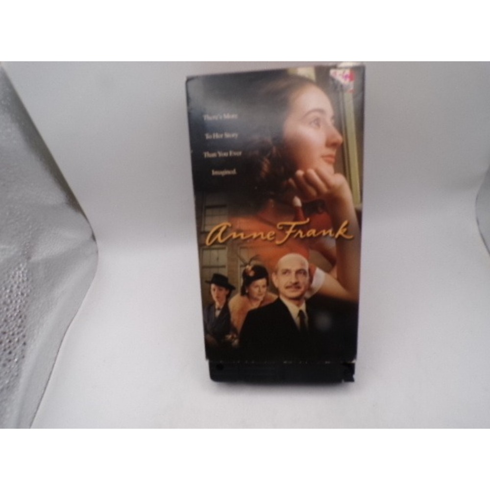 Anne Frank VHS 2001 Ben Kingsley Biographical Drama Buena Vista Home Video 16112